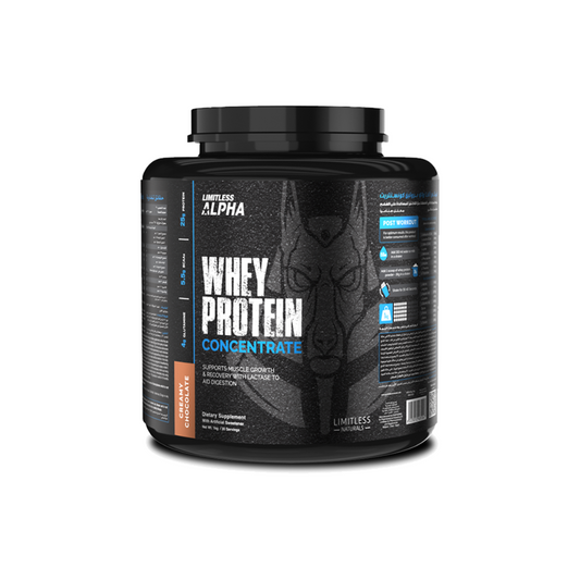LIMITLESS ALPHA WHEY PROTEIN CREAMY CHOCOLATE 1KG