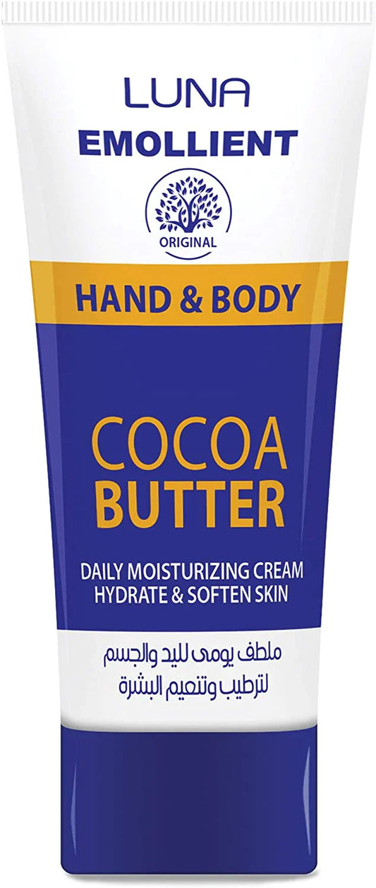 LUNA EMOLLIENT HAND & BODY COCOA BUTTER 75ML