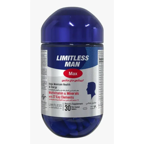 Limitless Man Max – 30 Tablets