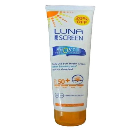 Luna Sun Block SPF 50+ Cream, 130 ml
