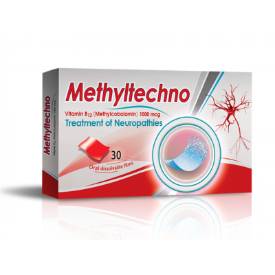 METHYLTECHNO 1000 MCG ( METHYLCOBALAMIN ) 30 ORODISSOLVABLE FILMS