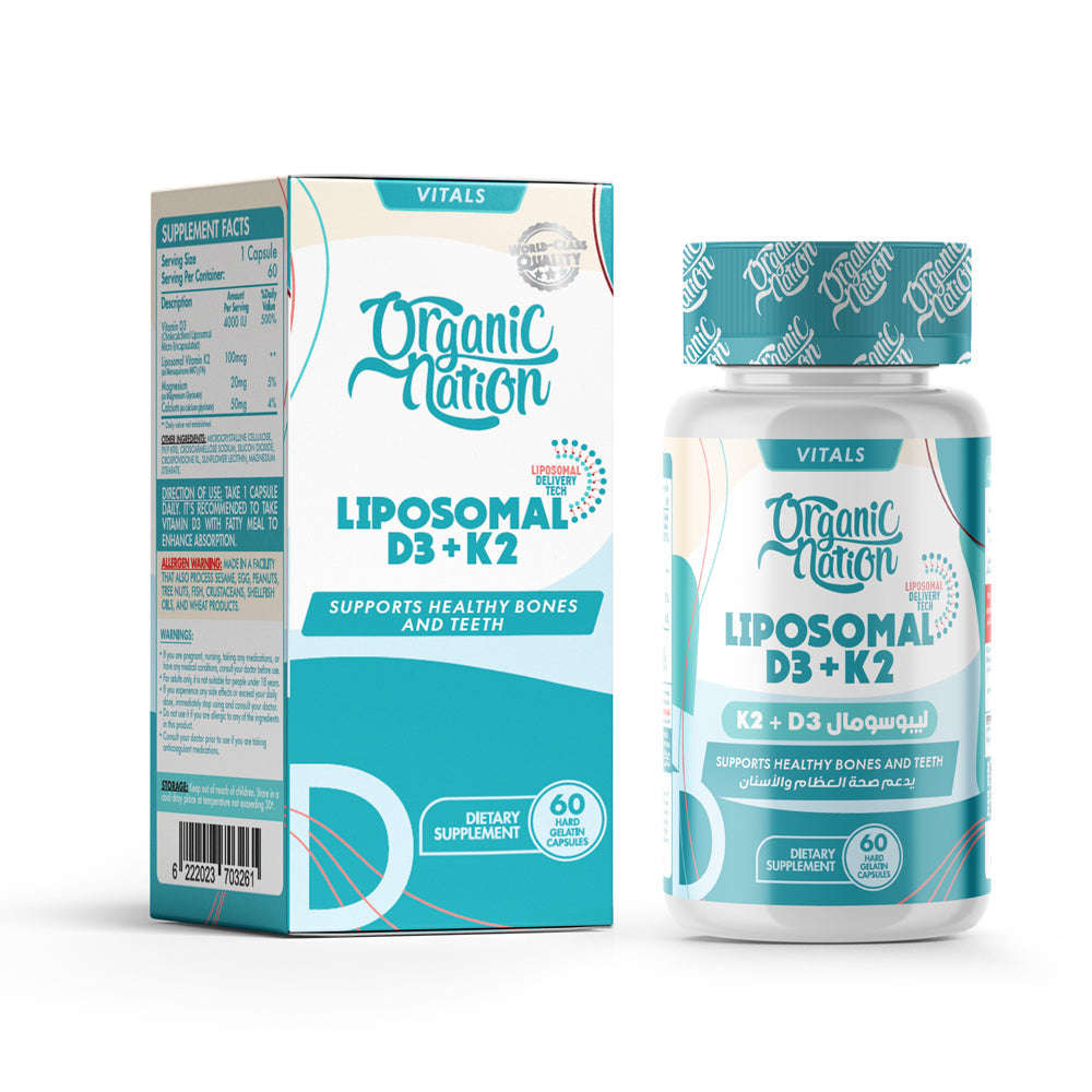 Liposomal D3+K2 -60Serv.-60Capsules