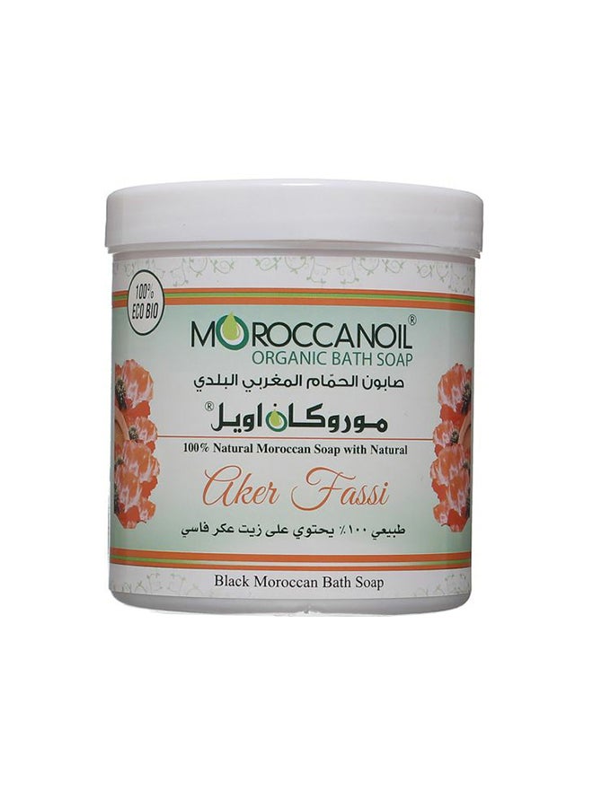 Moroccan Oil  Black Moroccan Bath Soap With Eker Fassi 250ml