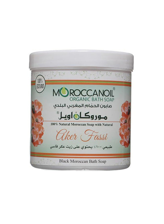 Moroccan Oil  Black Moroccan Bath Soap With Eker Fassi 250ml