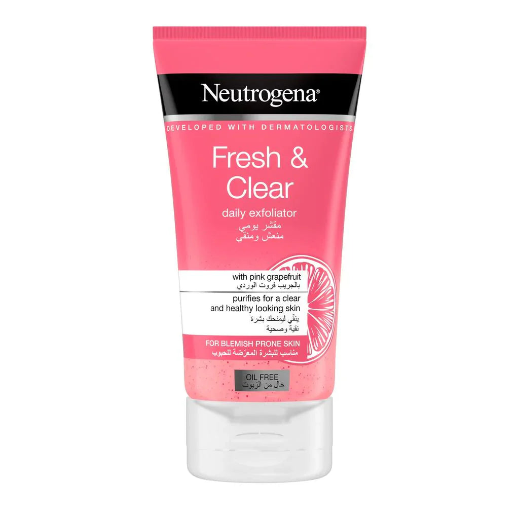NEUTROGENA FRESH & CLEAR DAILY EXOLIATOR SCRUB 150ML