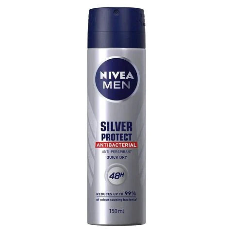 NIVEA MEN SILVER PROTECT SPRAY 150ML