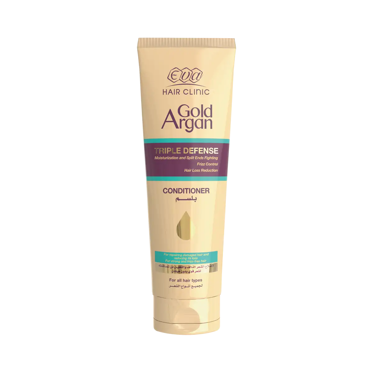 Eva Hair Clinic Gold Argan Hair Conditioner - 230 ml