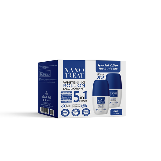 Nano Treat Whitening Roll On Deodorant OUD Scent (Offer 2 pcs)