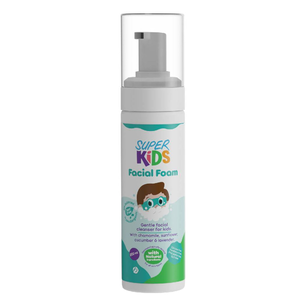 SUPERKIDS FACIAL FOAM 200ML
