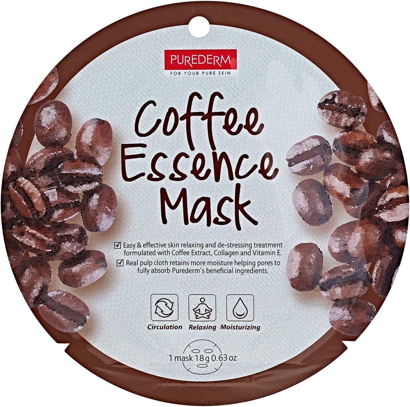 Purederm Coffee Essence Sheet Mask