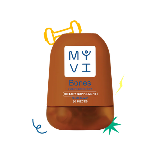 MY VI BONES DIETARY SUPPLEMENT 60PC FRUITS FLAVOR