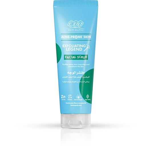 EVA SKIN CLINIC ACNE-PRONE SKIN FACIAL SCRUB, 100ML