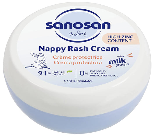 Sanosan Nappy Rash Cream For Baby, 150 Ml