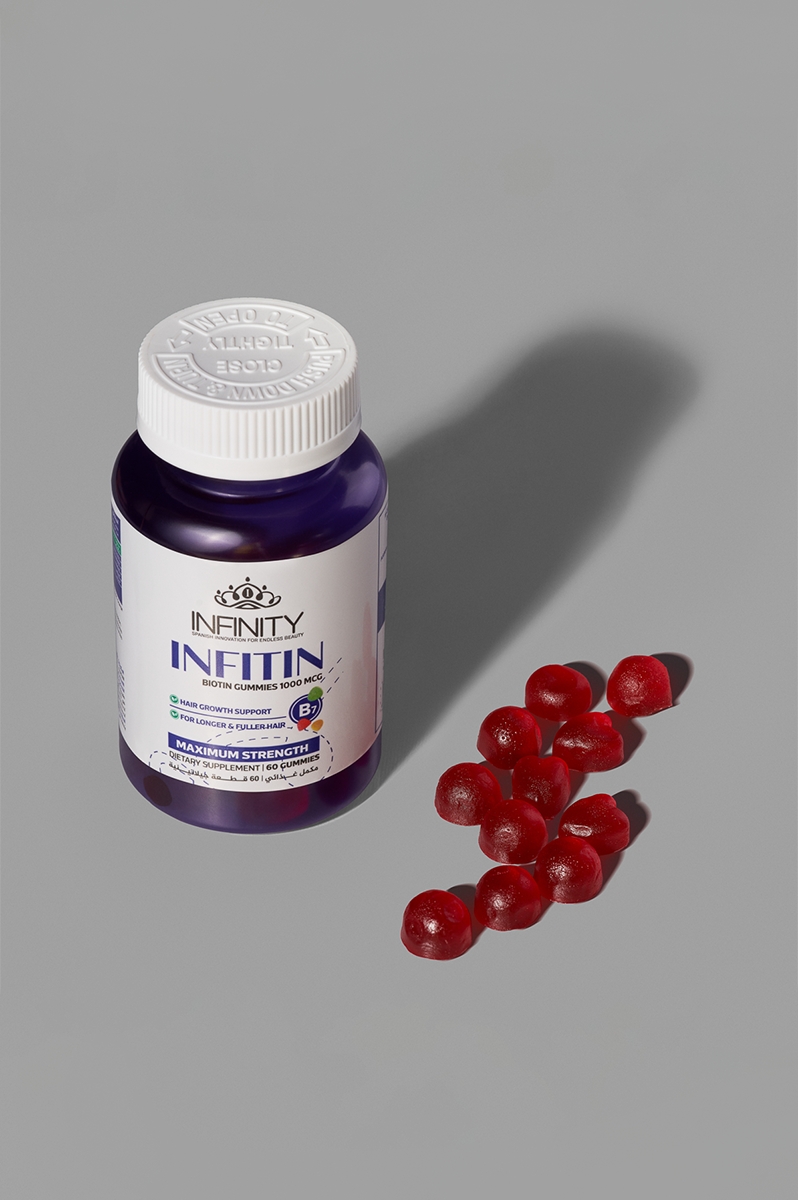 INFINITY Infitin - 60 Biotin gummies for hair