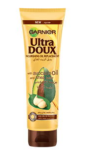 Garnier Ultra Doux Nourishing Oil Replacement with Avocado Oil & Shea Butter for Very Dry & Frizzy Hair 300 ml