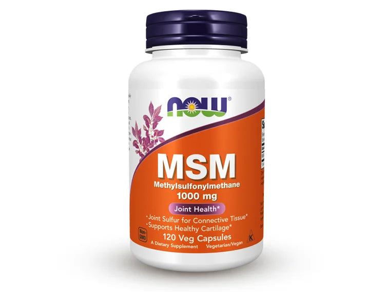 Now MSM 1000mg 120 Veg Capsules