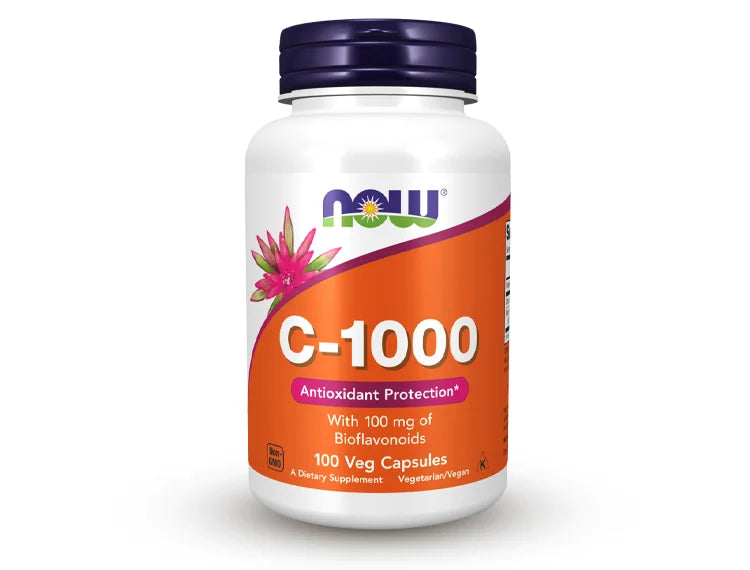 Now Vitamin C-1000mg 100 Veg Capsules