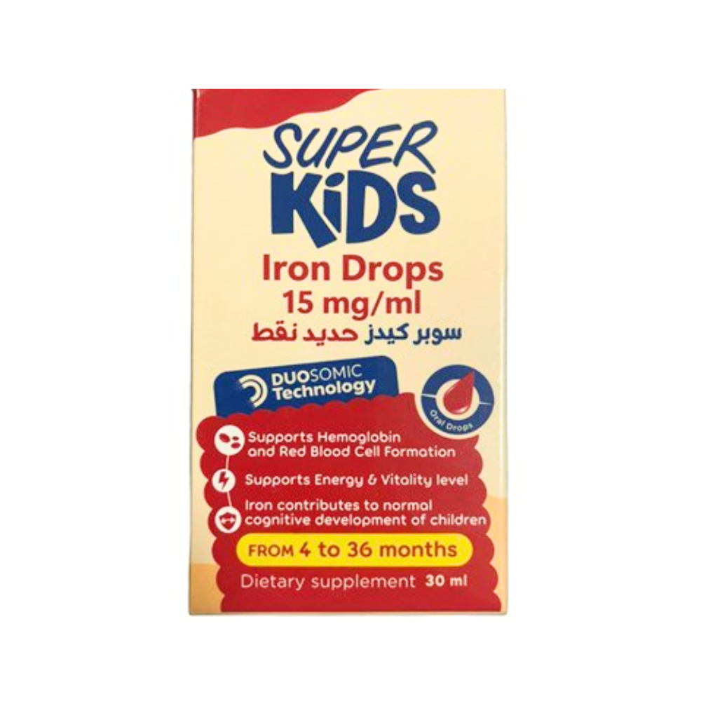 SUPER KIDS IRON DROPS 30ML