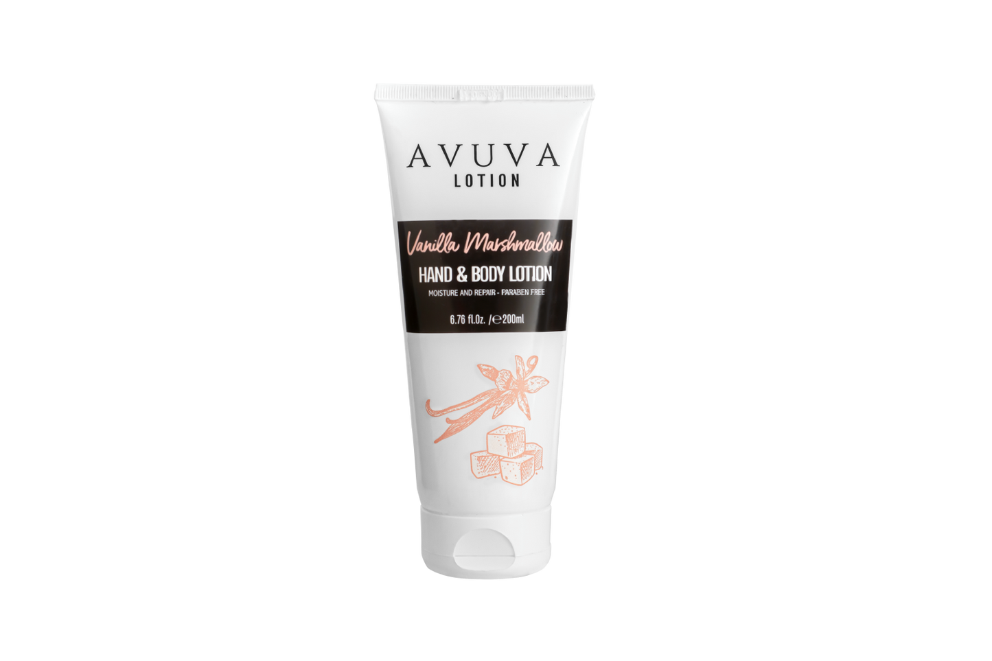 Avuva Vanilla Marshmallow - Hand and Body Lotion - 200ml