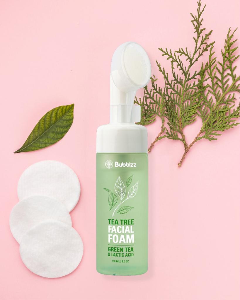 Bubblzz  Tea Tree Facial Foam