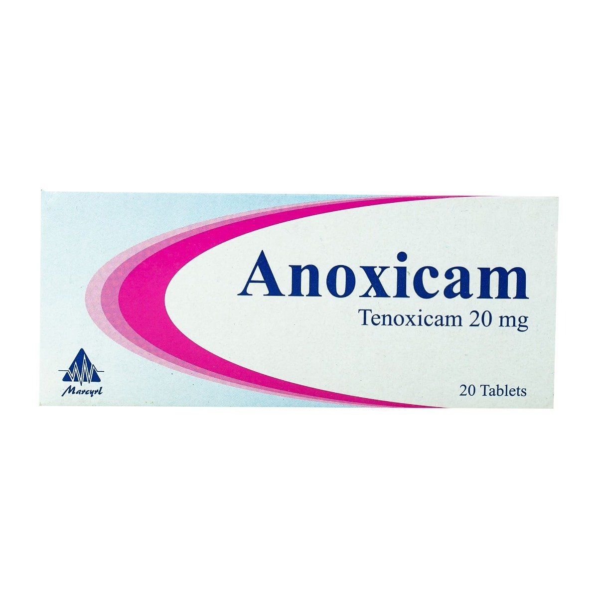 Anoxicam 20 mg - 20 Tablets