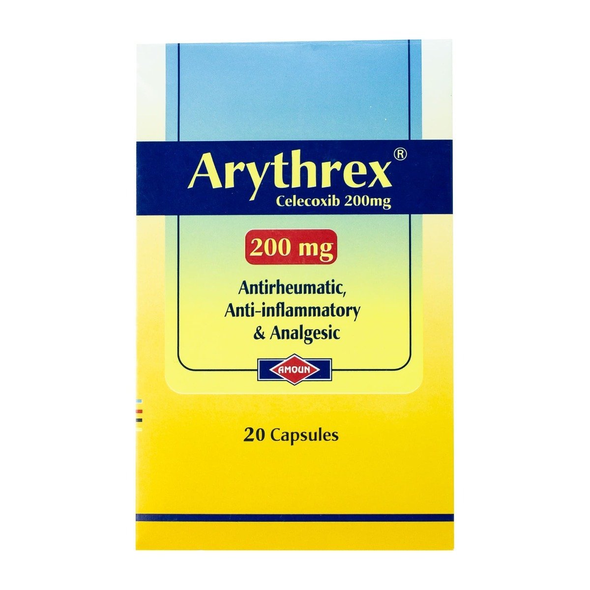 Arythrex 200 mg - 20 Capsules