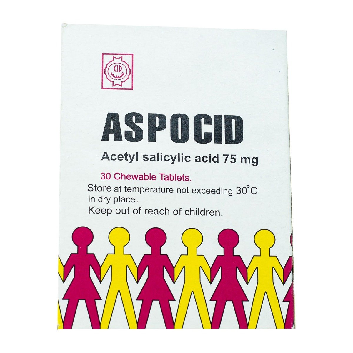 Aspocid 75 mg - 30 Chewable Tablets