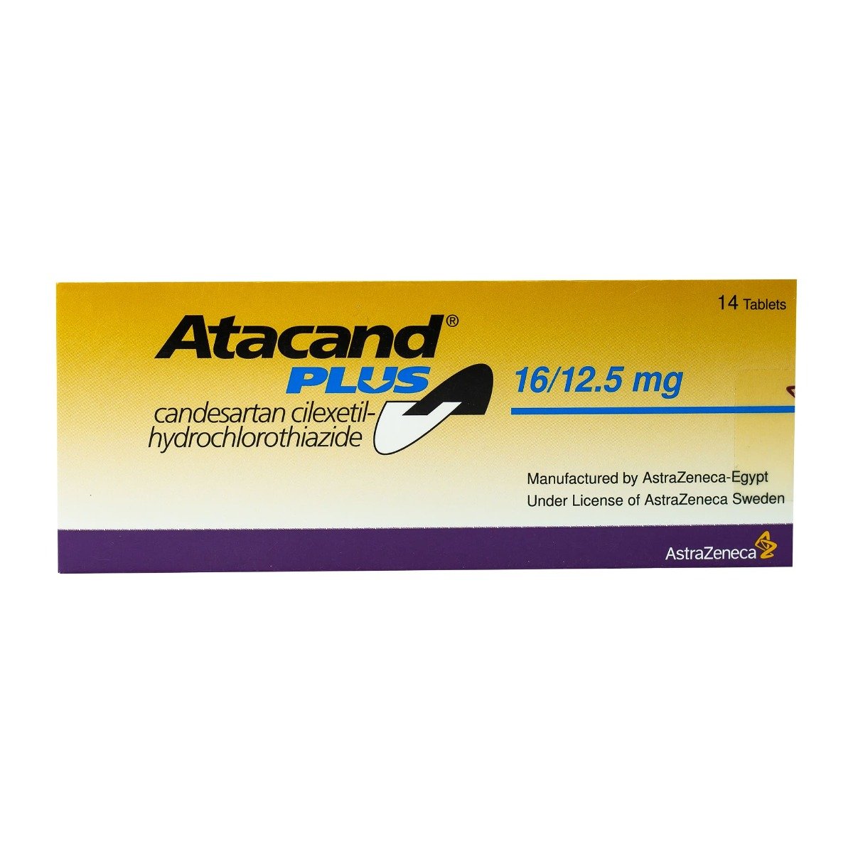 Atacand Plus 16 mg-12.5 mg - 14 Tablets – Re3aya Pharmacy