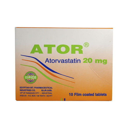 Ator 20 mg - 10 Tablets