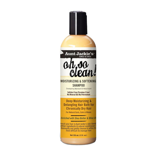 Aunt Jackies Oh So Clean Moisturizing & Softening Shampoo - 355ml