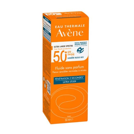 Avene Fluid SPF 50+ Sunscreen - 50ml