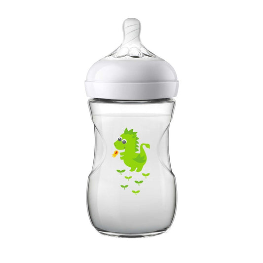 Avent Natural Baby Bottle 260ml 1m+ - Dragon