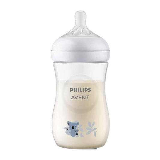 Avent Natural Response Koala Baby Bottle 1m+ - 260ml