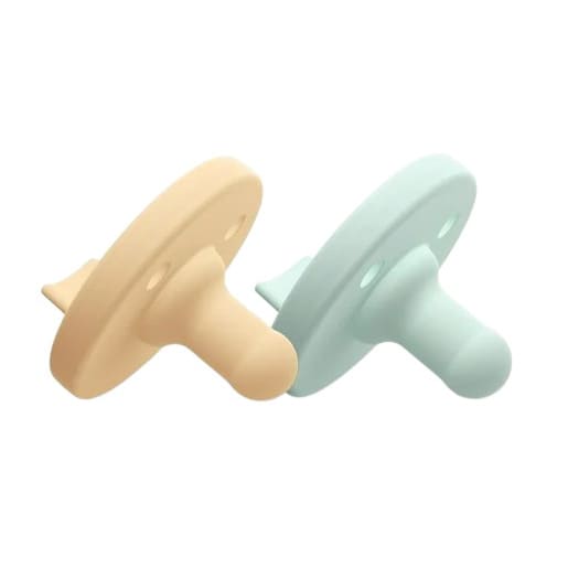 Avent Soothie Pacifier 3-18m - Light Yellow & Pastel Cyan