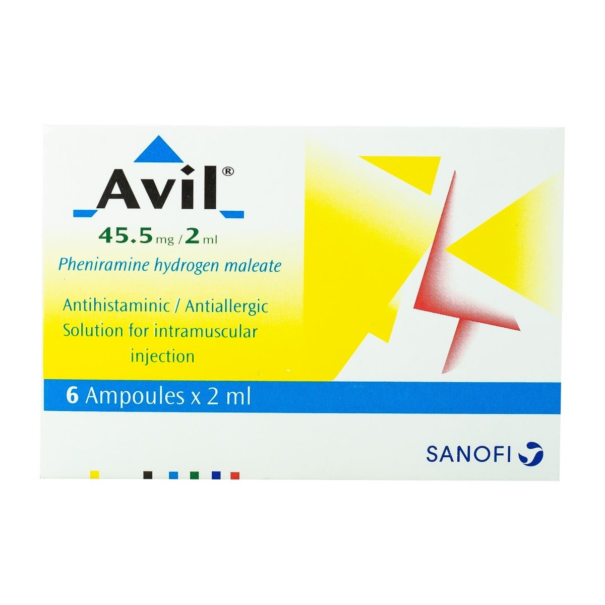 Avil 45.5 mg 2ml - 6 Ampoules