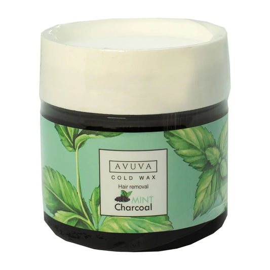 Avuva Cold Wax Washable Hair Remover Mint Charcoal 228gm