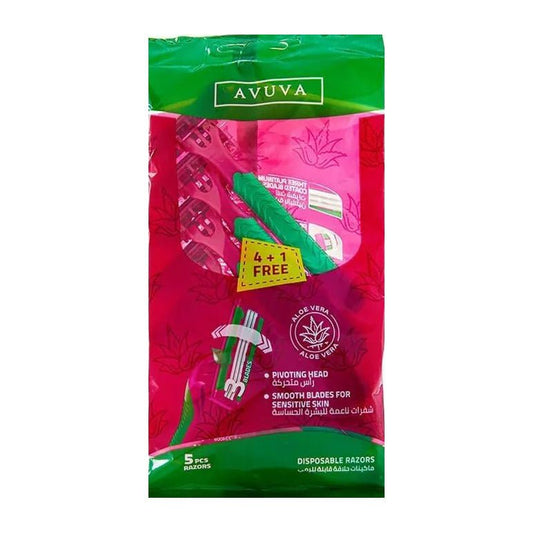 Avuva Feminine Disposable Razors – 5Pcs