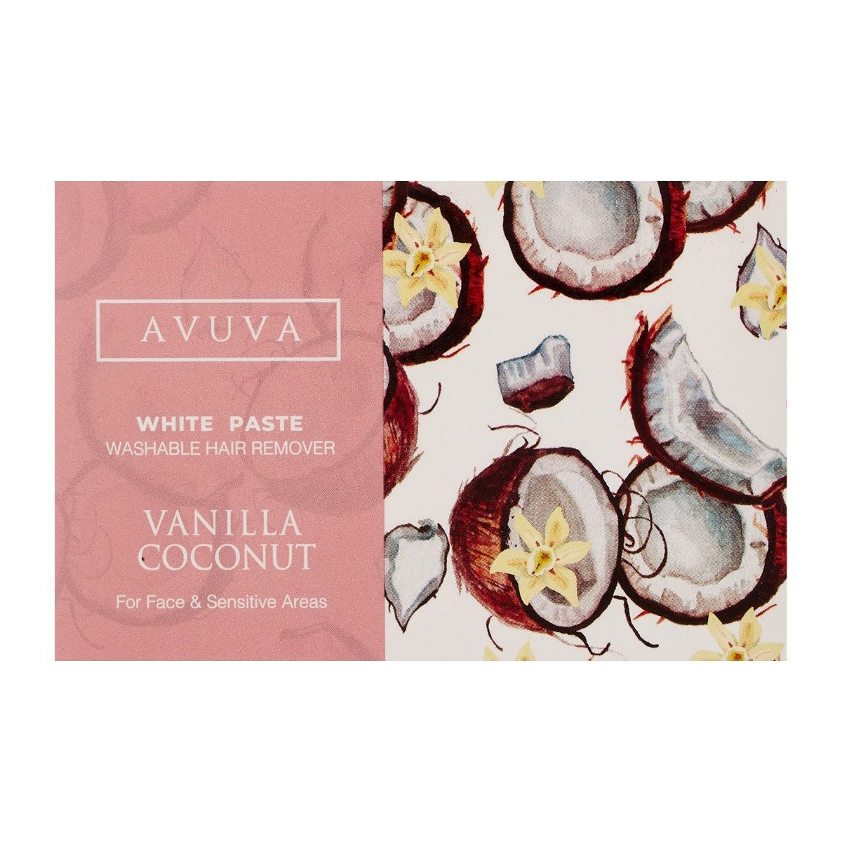 Avuva Vanilla Coconut White Paste – 100gm