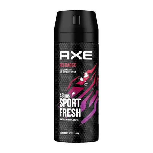 Axe Recharge Arctic Mint and Cooling Spices Scent Deodorant Body Spray - 150ml