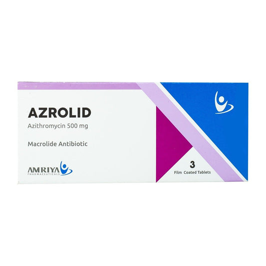 Azrolid 500 mg - 3 Tablets