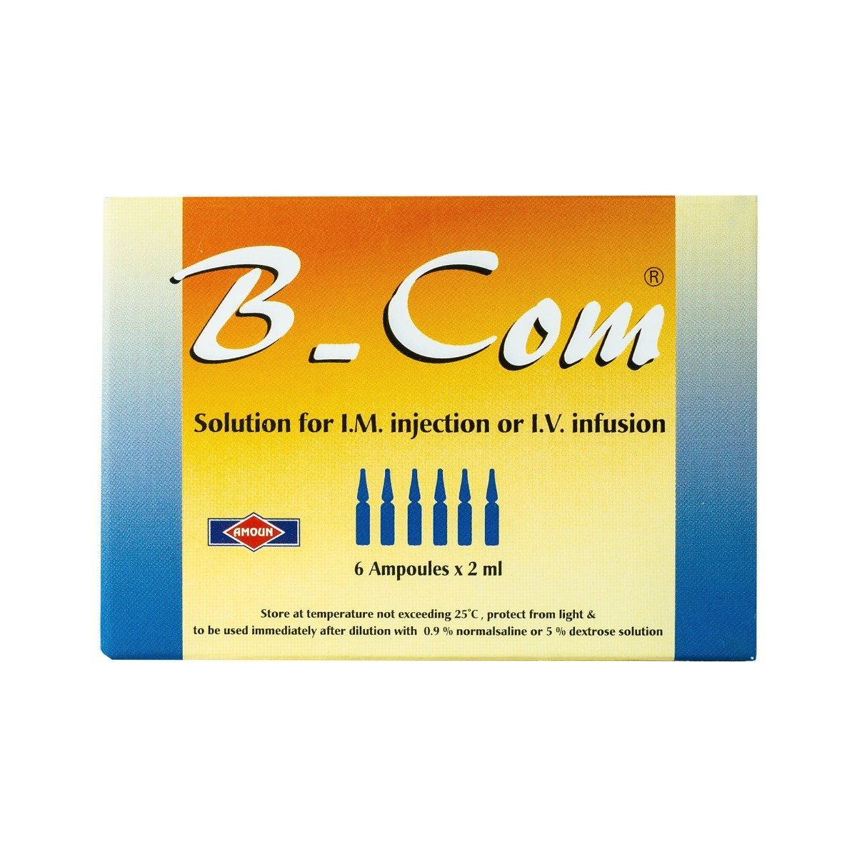 B Com - 6 Ampoules