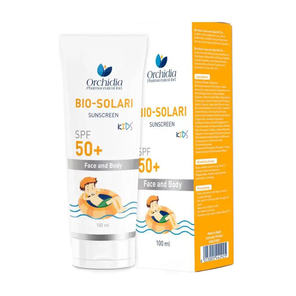 Bio Solari Kids SPF 50+ Face and Body Sunscreen Lotion – 100ml