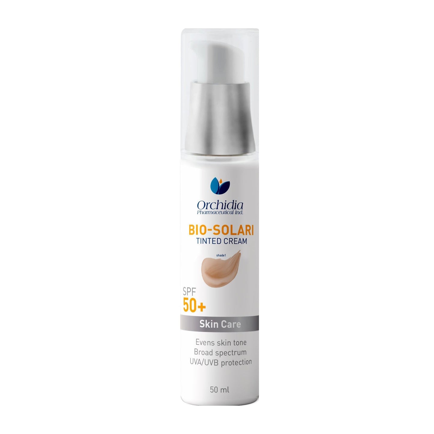 Bio Solari Tinted Cream Shade 1 SPF 50+ Sunscreen - 50ml