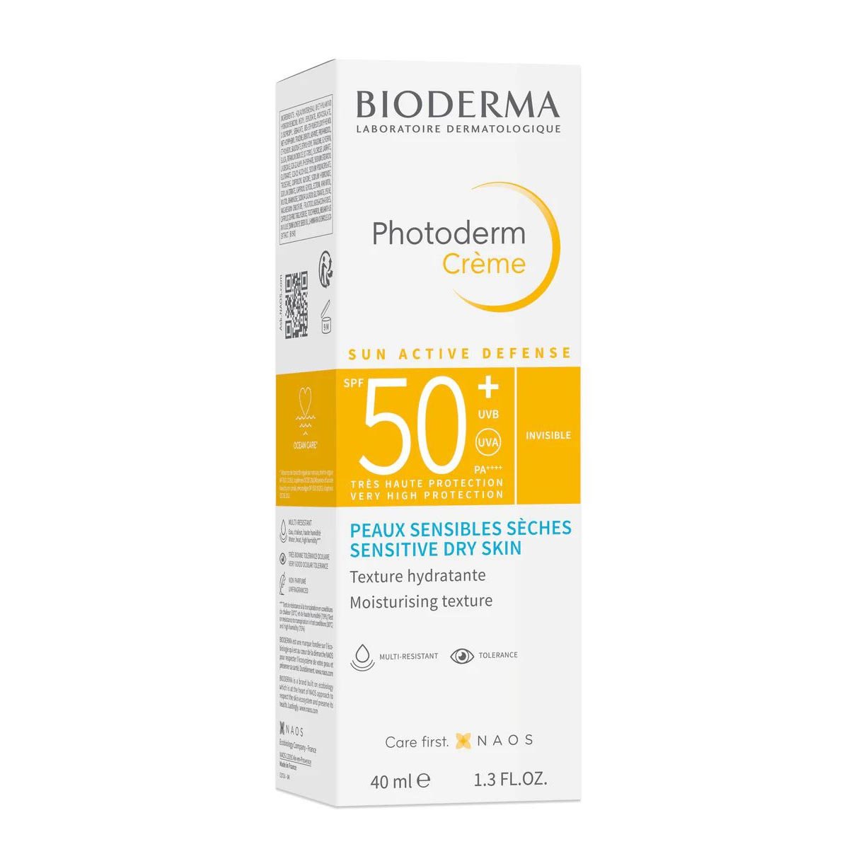 Bioderma Photoderm SPF 50+ Invisible Cream For Sensitive Dry Skin - 40ml