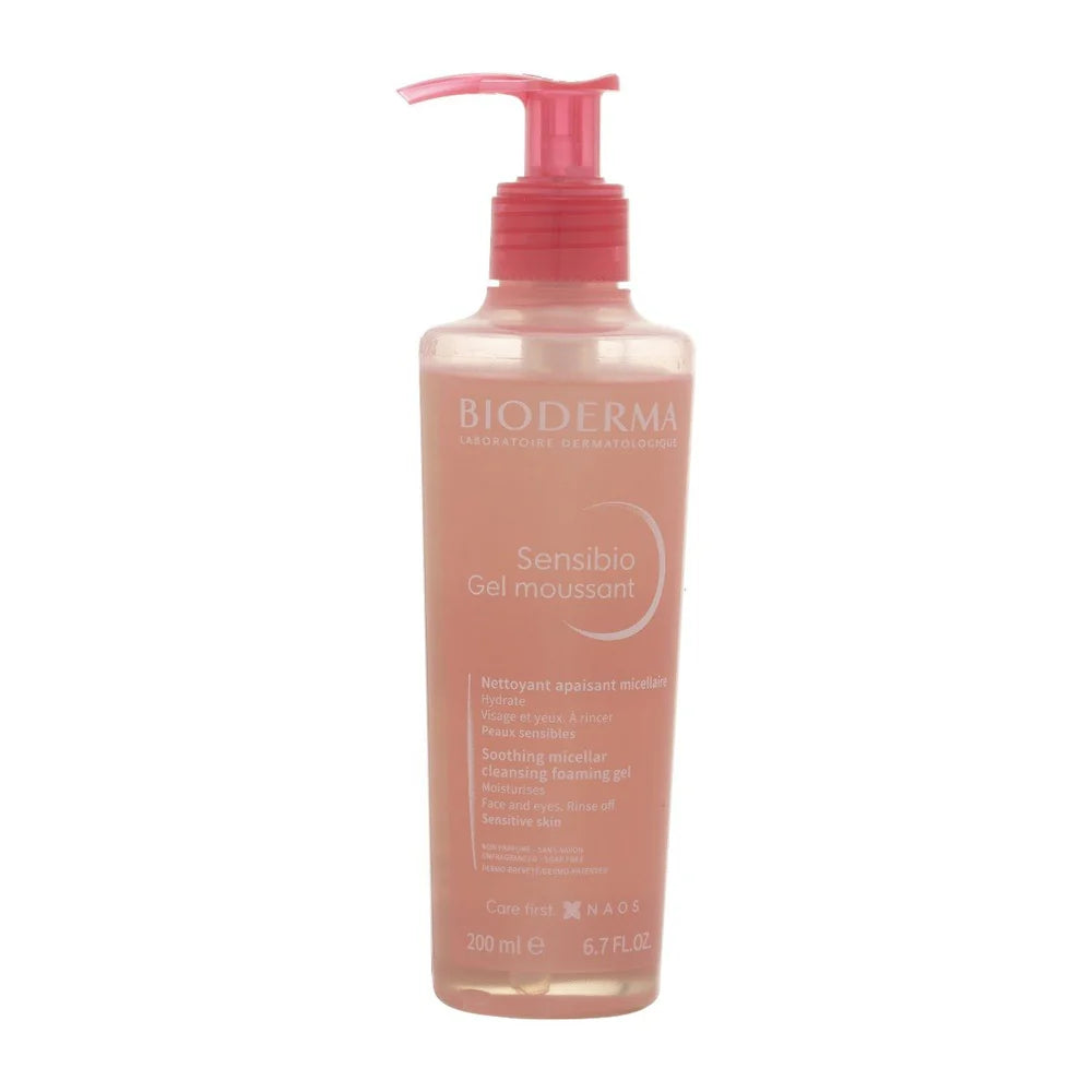 Bioderma Sensibio Gel Cleansing Foaming Gel For Sensitive Skin – 200ml