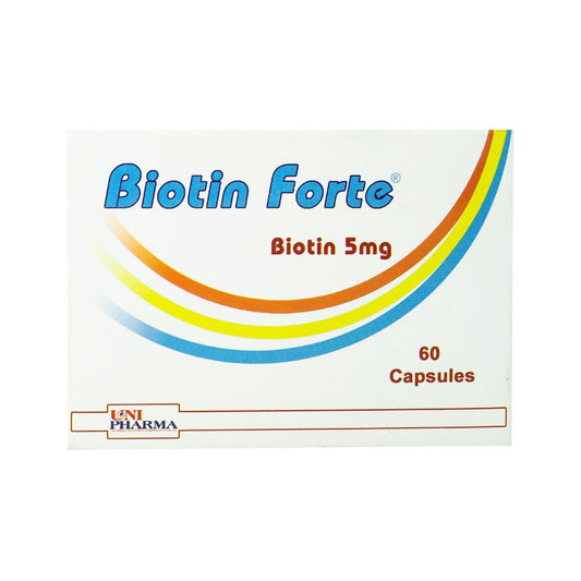 Biotin Forte 5 mg - 60 Capsules