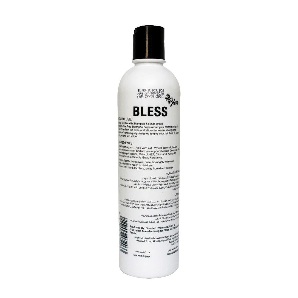 Bless Shampoo Sulfate Free – 500ml