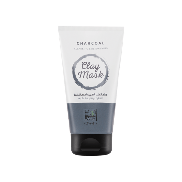 BOBANA CLEANSING & DETOXIFYING CHARCOAL CLAY MASK 150GM
