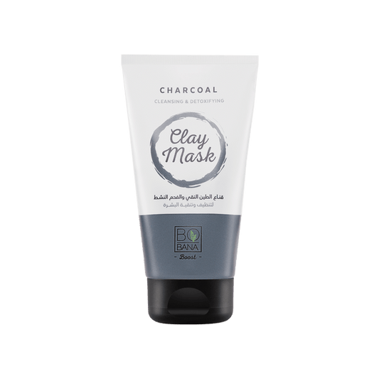 BOBANA CLEANSING & DETOXIFYING CHARCOAL CLAY MASK 150GM
