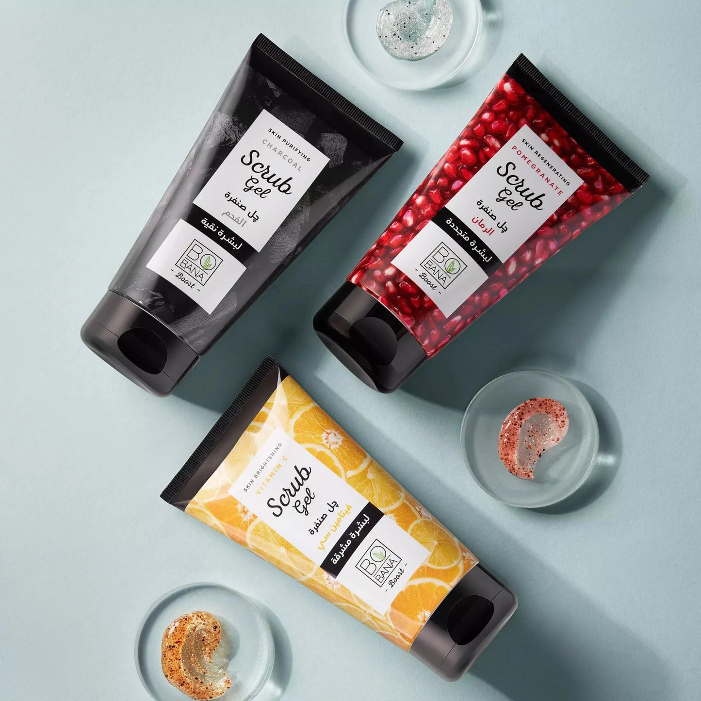 Bobana Charcoal  Scrub Gel